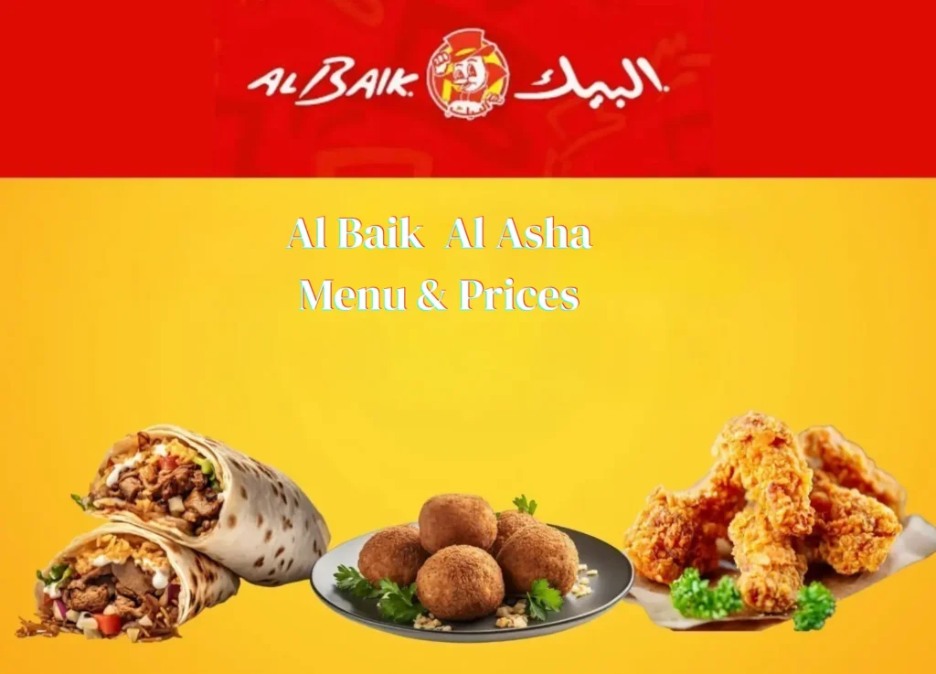 Al baik al ahsa menu